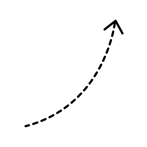 Arrow pointing to steps